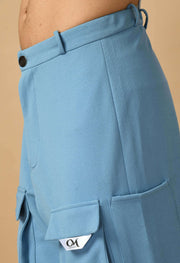 12 Pocket Cargo Sky Blue