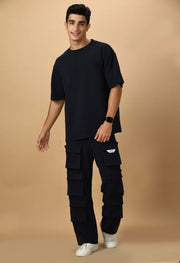 Blue Co-ord Set By Offmint