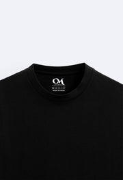 Pacman Printed Black Oversized T-shirt By Offmint