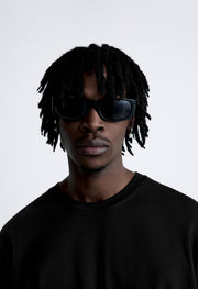 Pacman Printed Black Oversized T-shirt By Offmint