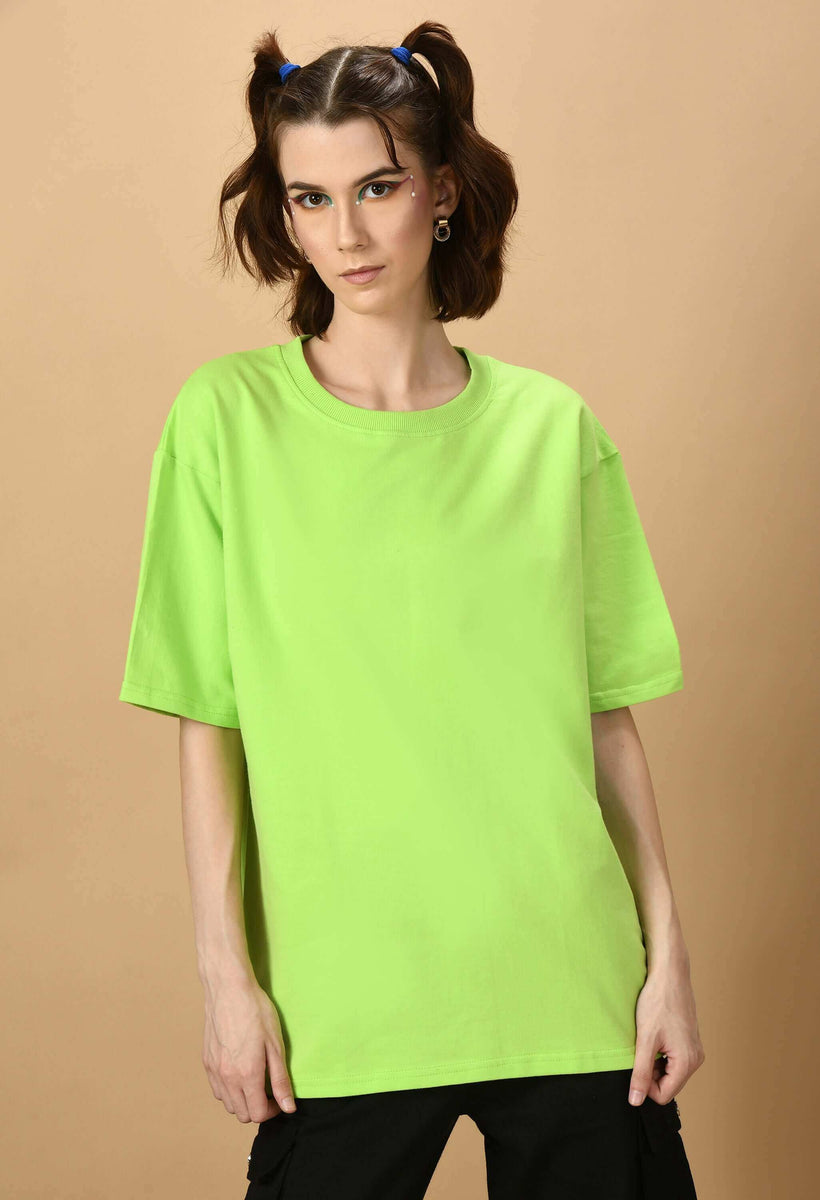 Neon Oversized T-shirt By Offmint - Main Image