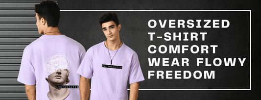 Oversized T-Shirt Comfort Wear Flowy Freedom