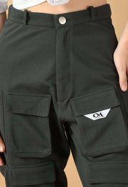 12 pocket women's grey cargo by offmint