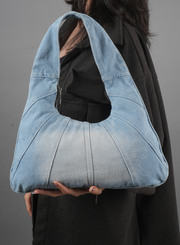 Denim Slouch Bag