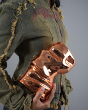 Molten Luxe Metallic Clutch