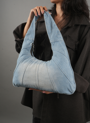 Denim Slouch Bag
