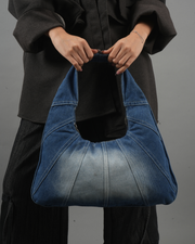 Eclipse Denim Hobo Bag