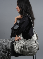 Metallic Hobo Bag