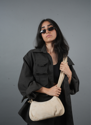 Sand Suede Bag