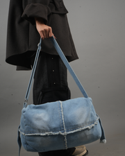 Vintage Edge – Denim Duffle Bag