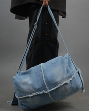 Vintage Edge – Denim Duffle Bag