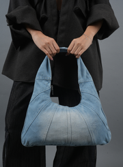 Denim Slouch Bag