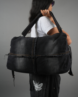 Denim Distress Duffle