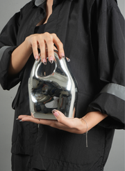 Liquid Chrome Shoulder Bag