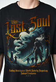 Lost Soul Black Oversize T-shirt By Offmint