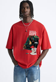 Dope Printed Oversized T-shirt By Offmint