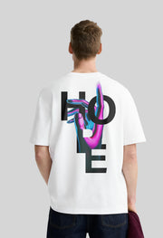 Hope Printed Oversized T-Shirts By Offmint