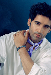 Natural Chakra Energy Stone Adjustable Chain Bracelet For Men By Offmint