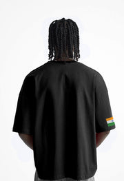 Air Force Black Oversized T-shirt By Offmint