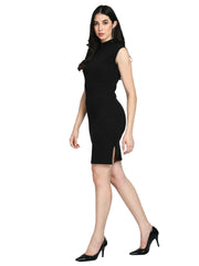 Long Sleeve Pencil Dress by Offmint