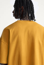Mustard Oversized  T-shirt By Offmint