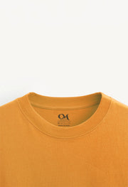 Mustard Oversized  T-shirt By Offmint