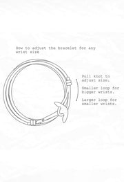 Knotted Adjustable Bracelet For Men By Offmint