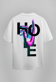 Hope Printed Oversized T-Shirts By Offmint