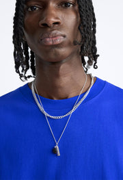 Blue  Oversized  T-shirt By Offmint