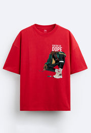 Dope Printed Oversized T-shirt By Offmint