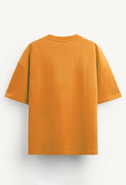 Mustard Oversized  T-shirt By Offmint