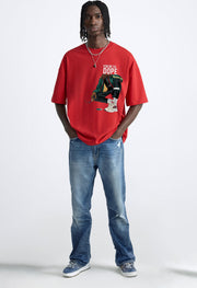 Dope Printed Oversized T-shirt By Offmint