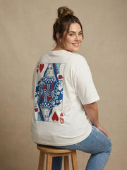 Queen Card Graphic T-Shirt