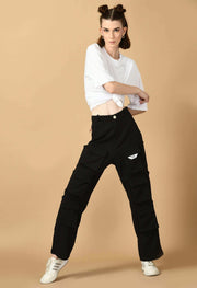 Black Twelve Pocket's Cargo 