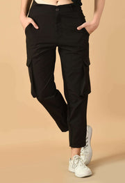 Black color NS cargo five pocket