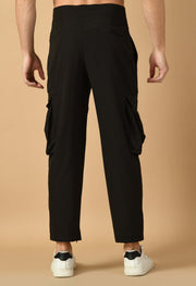 Black color NS five pocket cargo by offmint