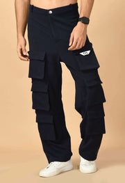 Blue 12 pocket cargo