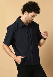Blue men's overshirt by offmint