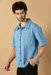 Blue overshirt by offmint