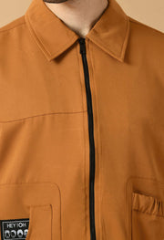 Bomber jacket brown color by offmint