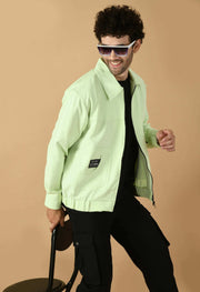 Bomber jacket neon