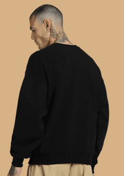 Borcelle printed black color sweatshirt 