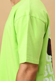 Butterfly printed oversized t-shirt