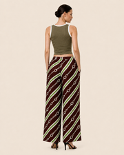 Royal Harness Stripe Print