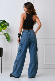 Rogue Fade Cargo Denim Women