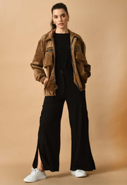 Brown Corduroy Jacket By Offmint