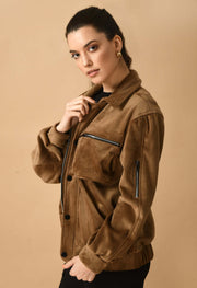 Brown Corduroy Jacket By Offmint