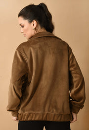 Brown Corduroy Jacket By Offmint