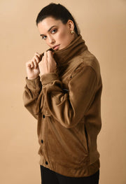 Brown Corduroy Jacket By Offmint