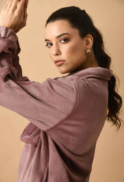 Mauve Corduroy Jacket By Offmint